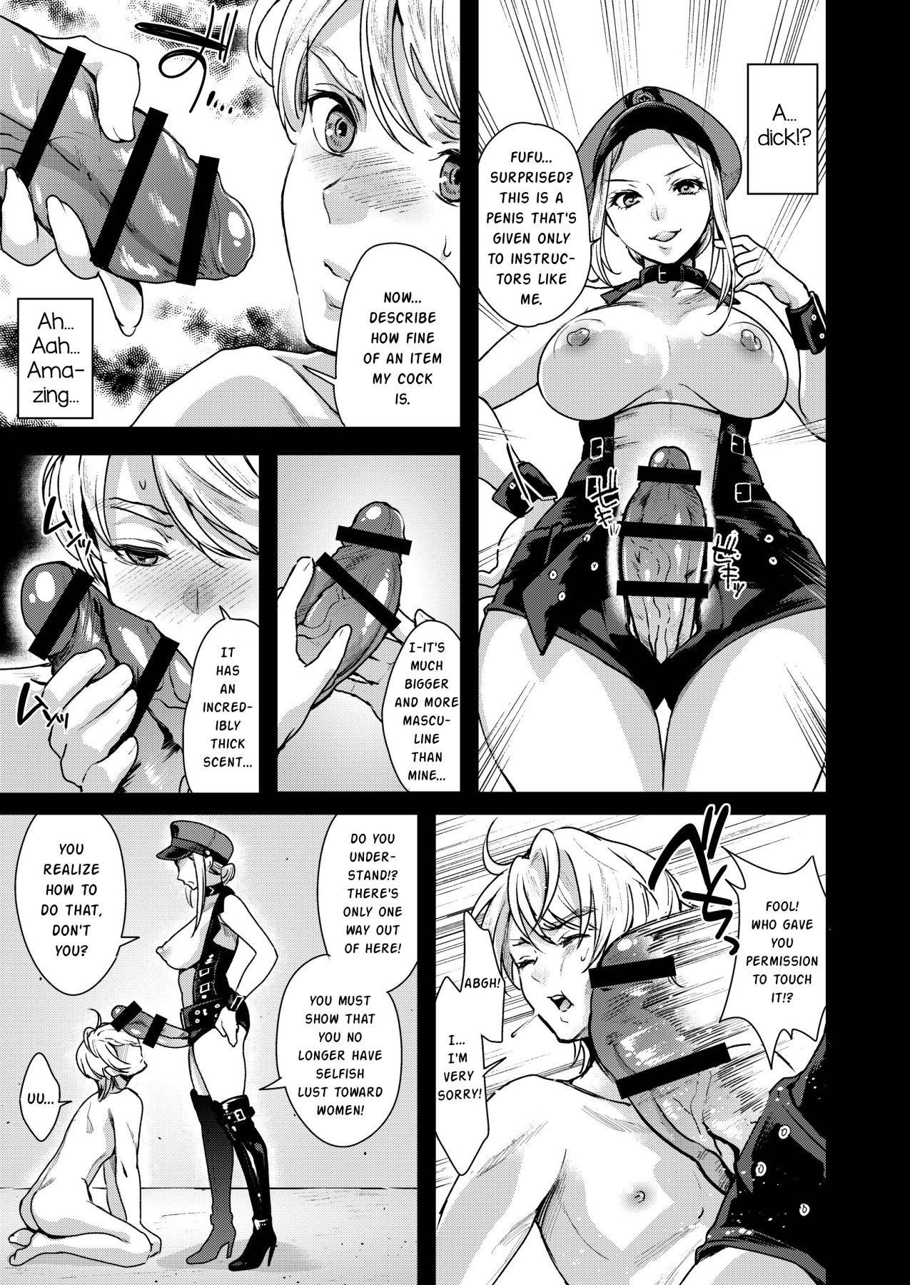 Hentai Manga Comic-Criminal Lust Training Record - A Futanari's Ass Fucking Plot-Read-16